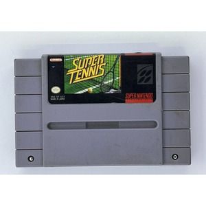 Super Tennis Super Nintendo SNES Tested